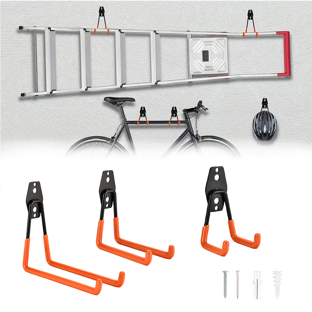 Heavy Equipment Storage - Heavy Duty Wall Mount Metal Hook