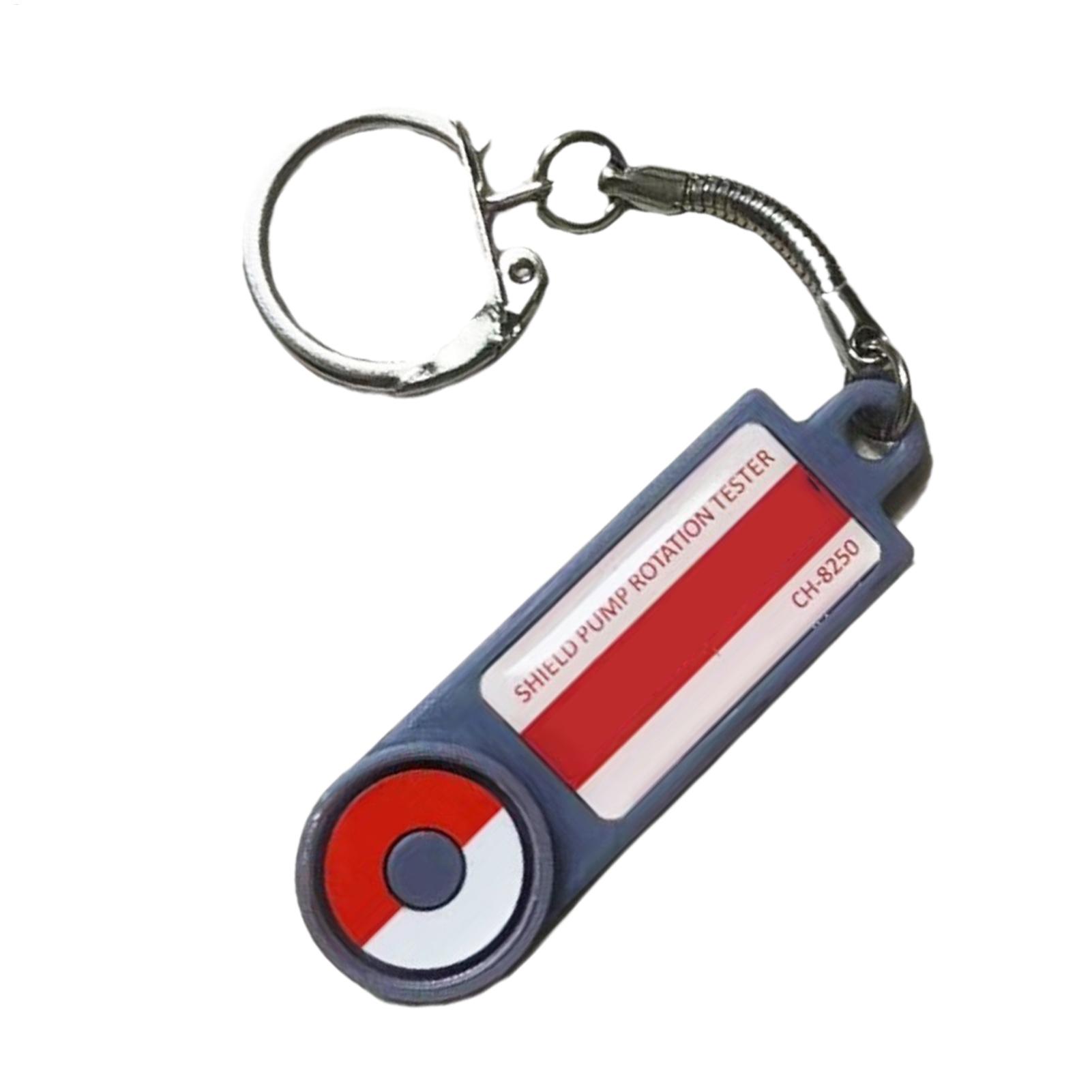 Heavy Equipment Key Ring - AC Refrigerant Leak Detector AC Coil
