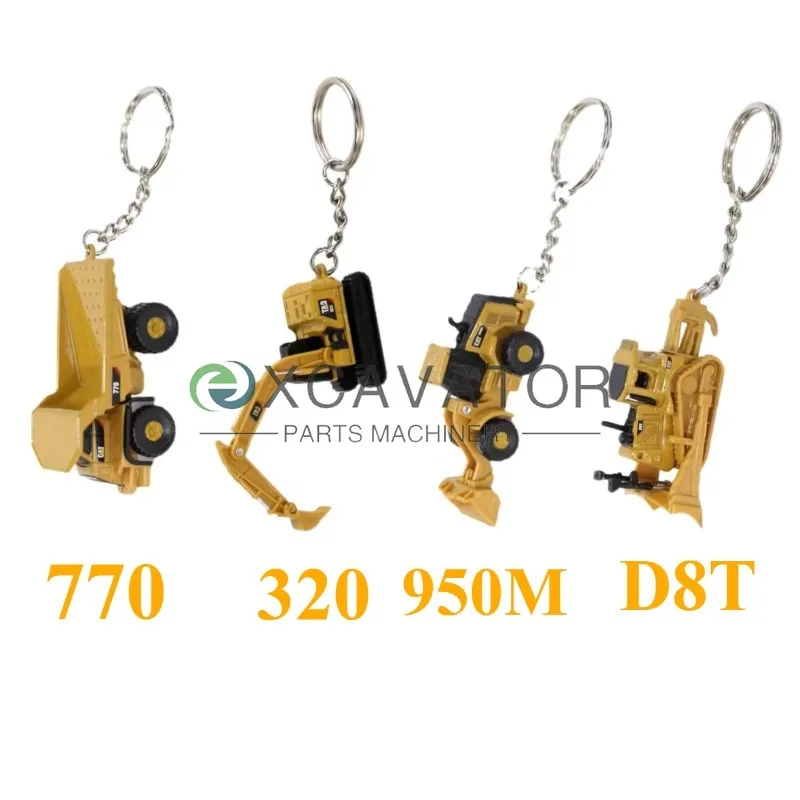 Heavy Equipment Key Ring - Exquisite Keychains for CATE320 770 D8T