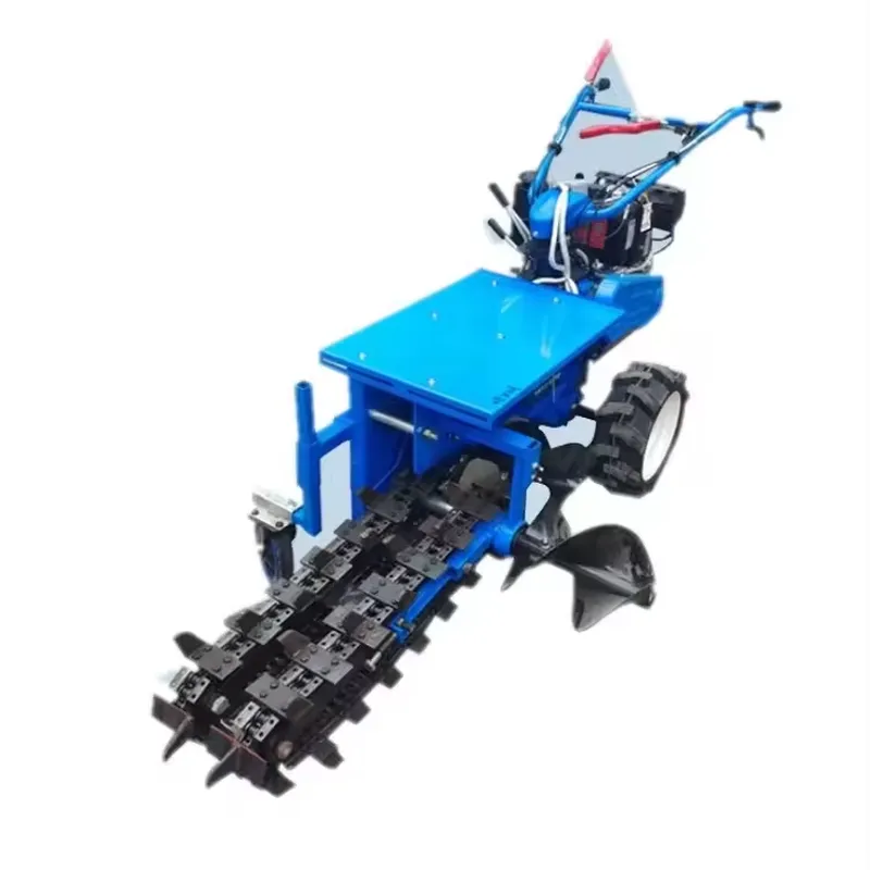Trencher Machine Small - Double Chain Small Hand Trencher Orchard