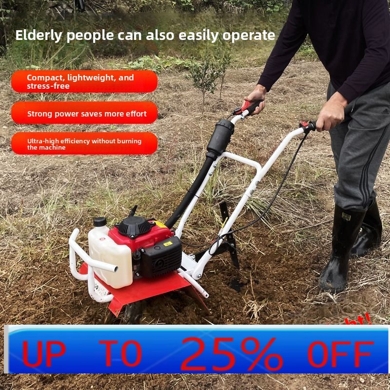 Trencher Machine Small - LTT agricultural small trencher old man