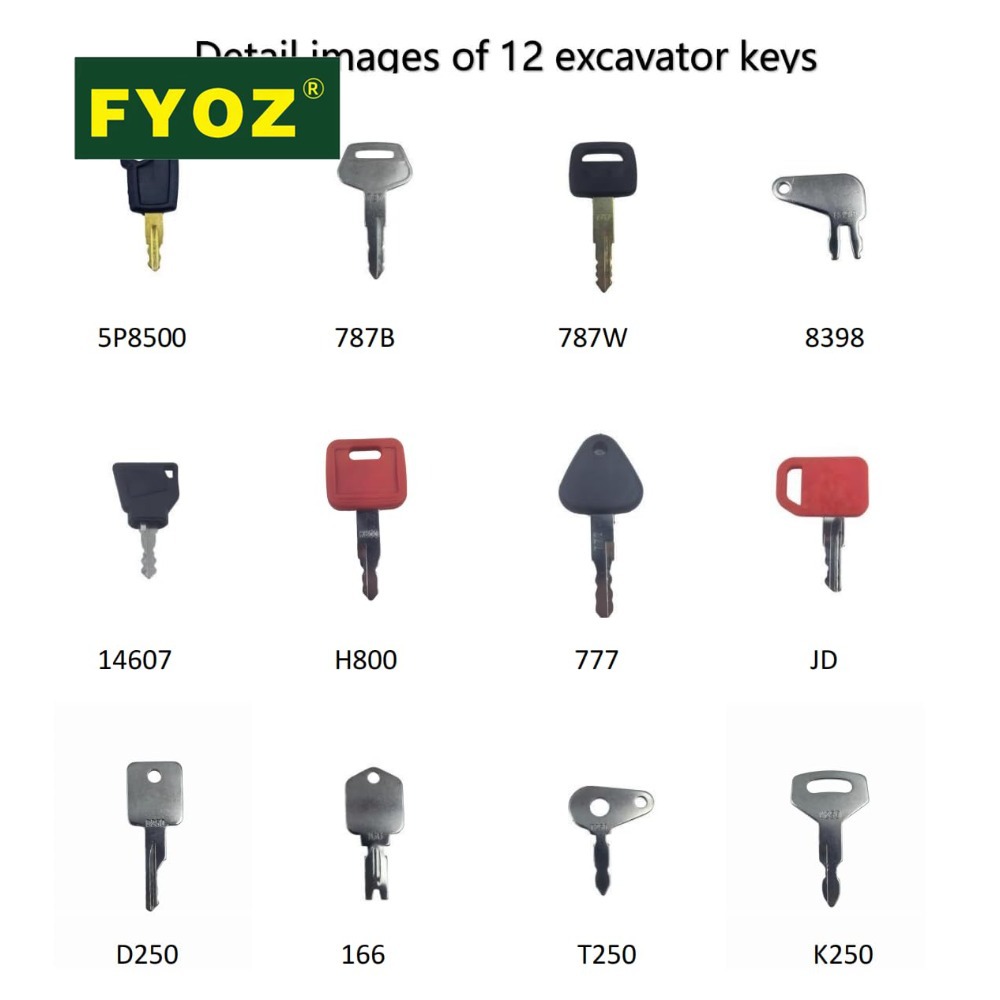 12PCS Heavy Equipment Ignition - Heavy Equipment Bobcat ulasan dan harga