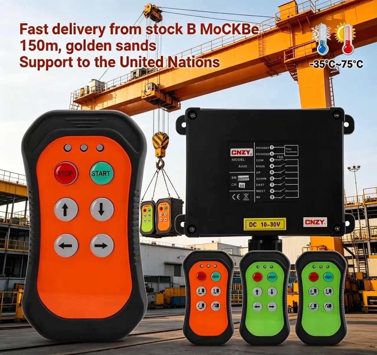 4 buttons single speed Industr - Heavy Equipment Crane ulasan dan harga