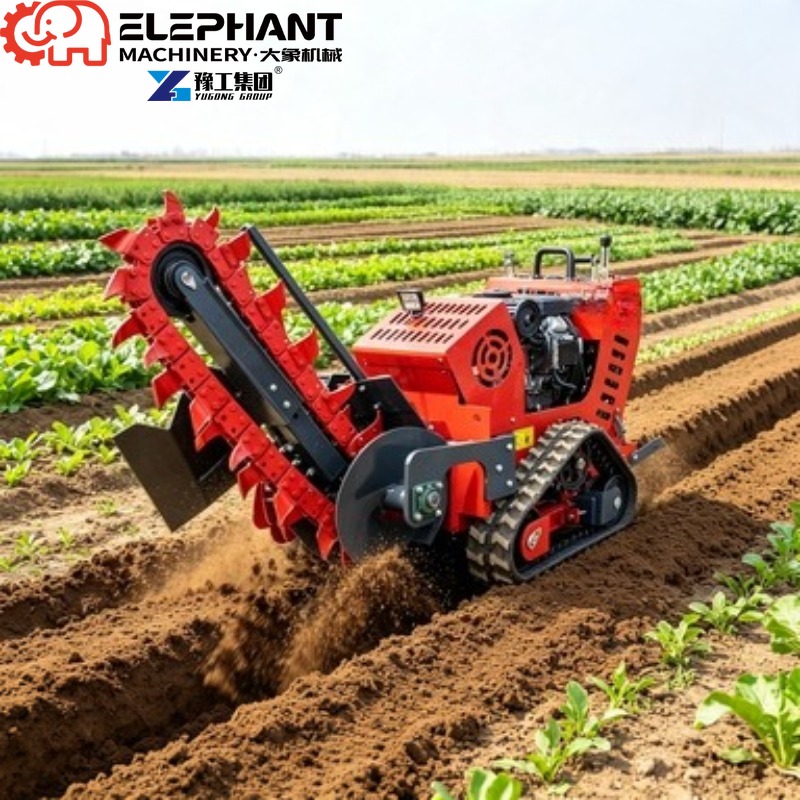 Skid Steer Trencher, Small Cra - Trencher Machine Small ulasan dan harga
