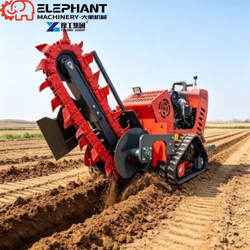 Skid Steer Trencher, Small Cra - Trencher Machine Small ulasan dan harga