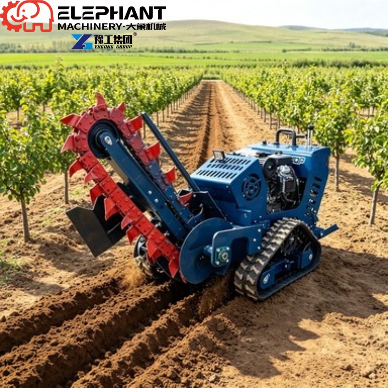 Skid Steer Trencher, Small Cra - Trencher Machine Small ulasan dan harga
