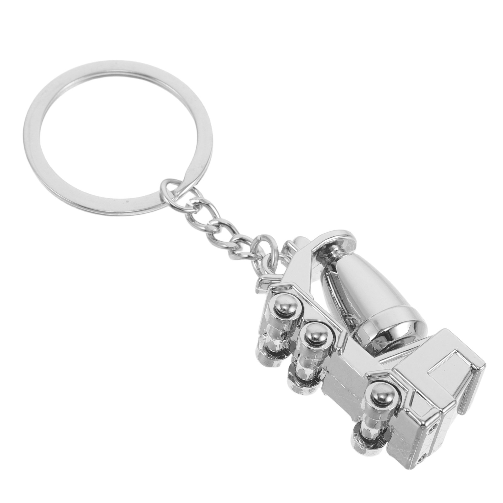Alloy Keychain 3D Mixer Truck  - Heavy Equipment Key Ring ulasan dan harga