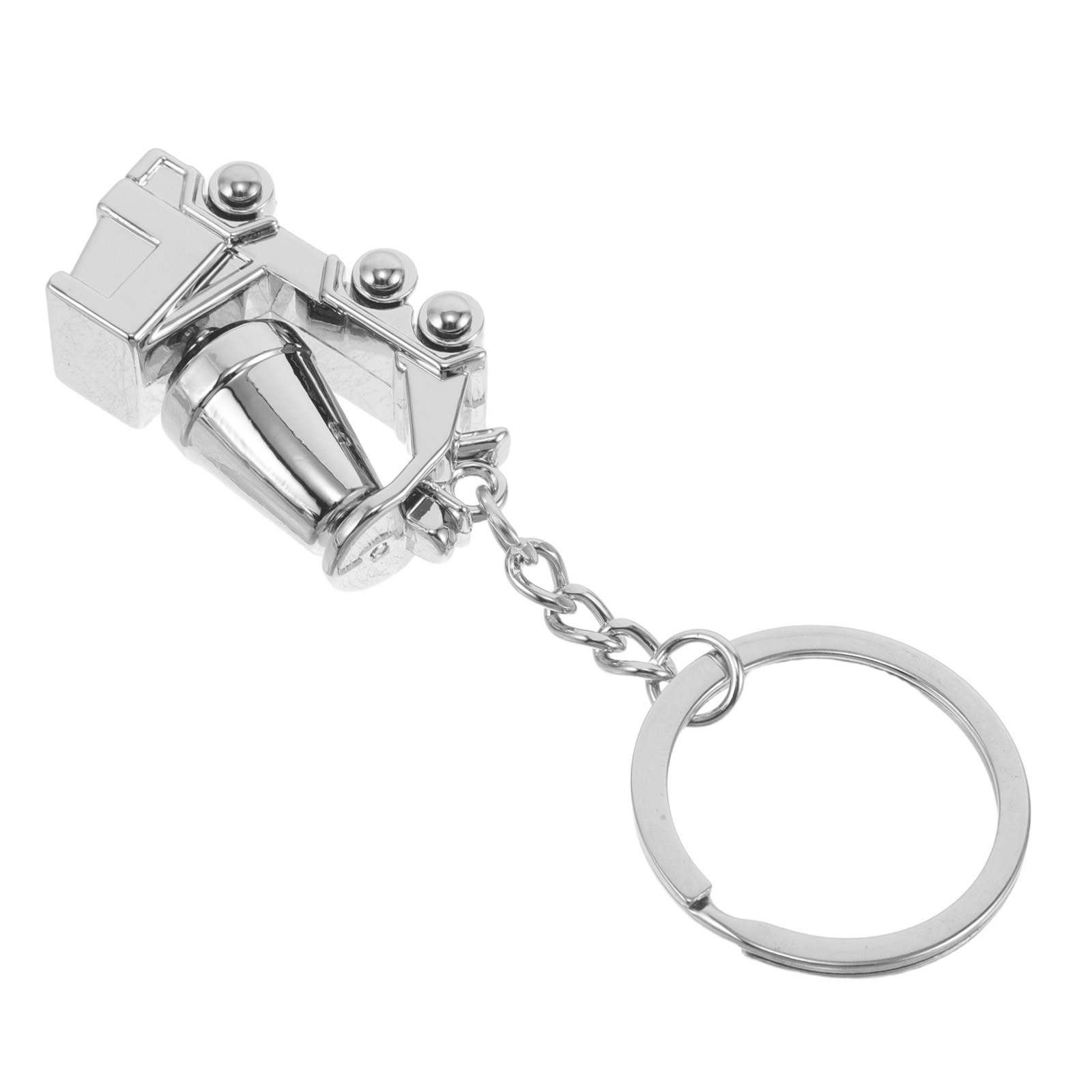 Alloy Keychain 3D Mixer Truck  - Heavy Equipment Key Ring ulasan dan harga