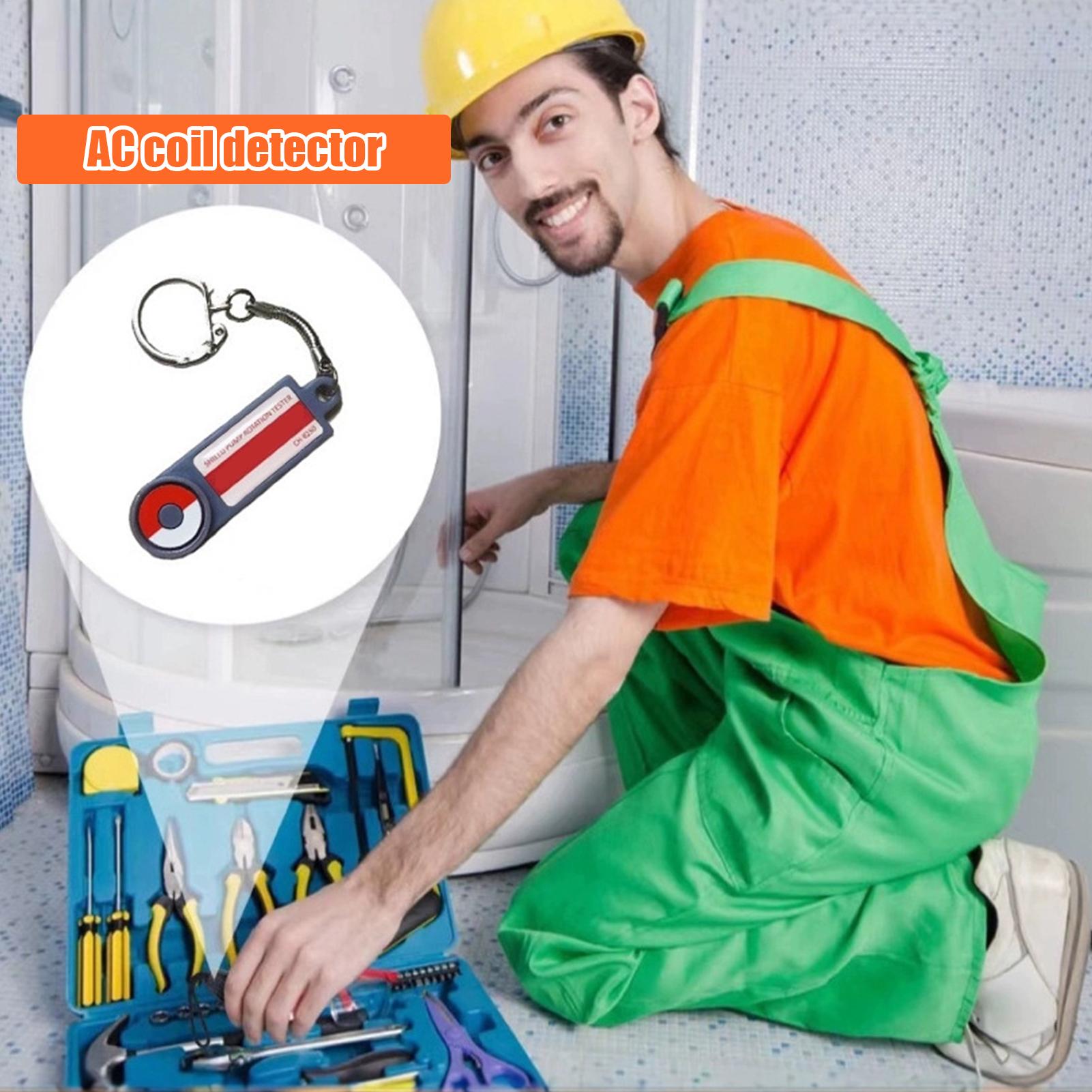 AC Detector AC Air Conditionin - Heavy Equipment Key Ring ulasan dan harga