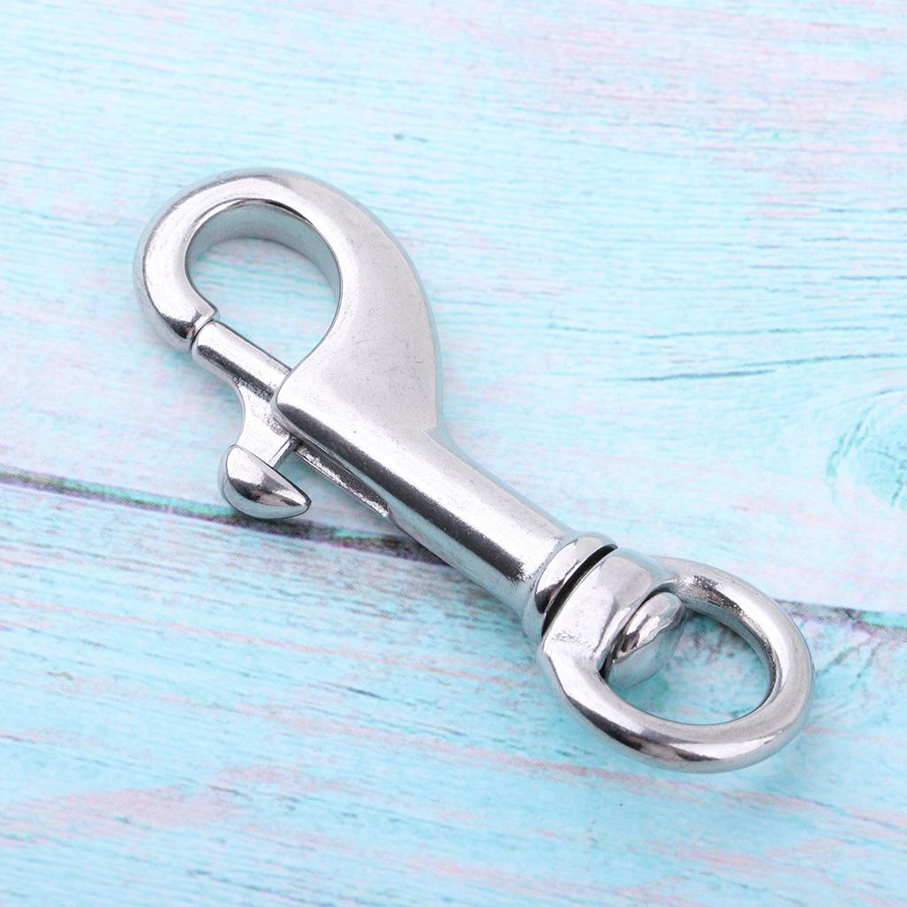 316 Stainless Steel Hook Trigg - Heavy Equipment Key Ring ulasan dan harga