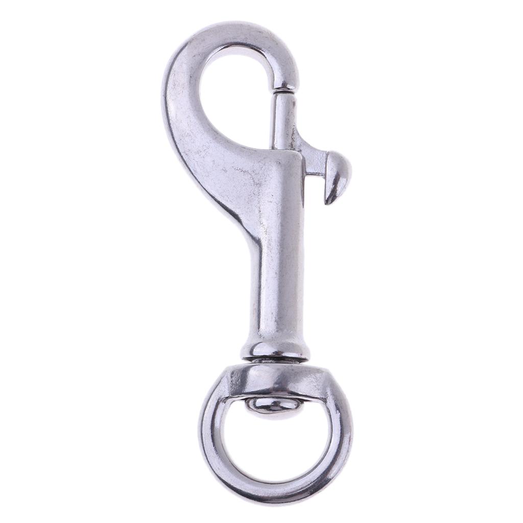 316 Stainless Steel Hook Trigg - Heavy Equipment Key Ring ulasan dan harga
