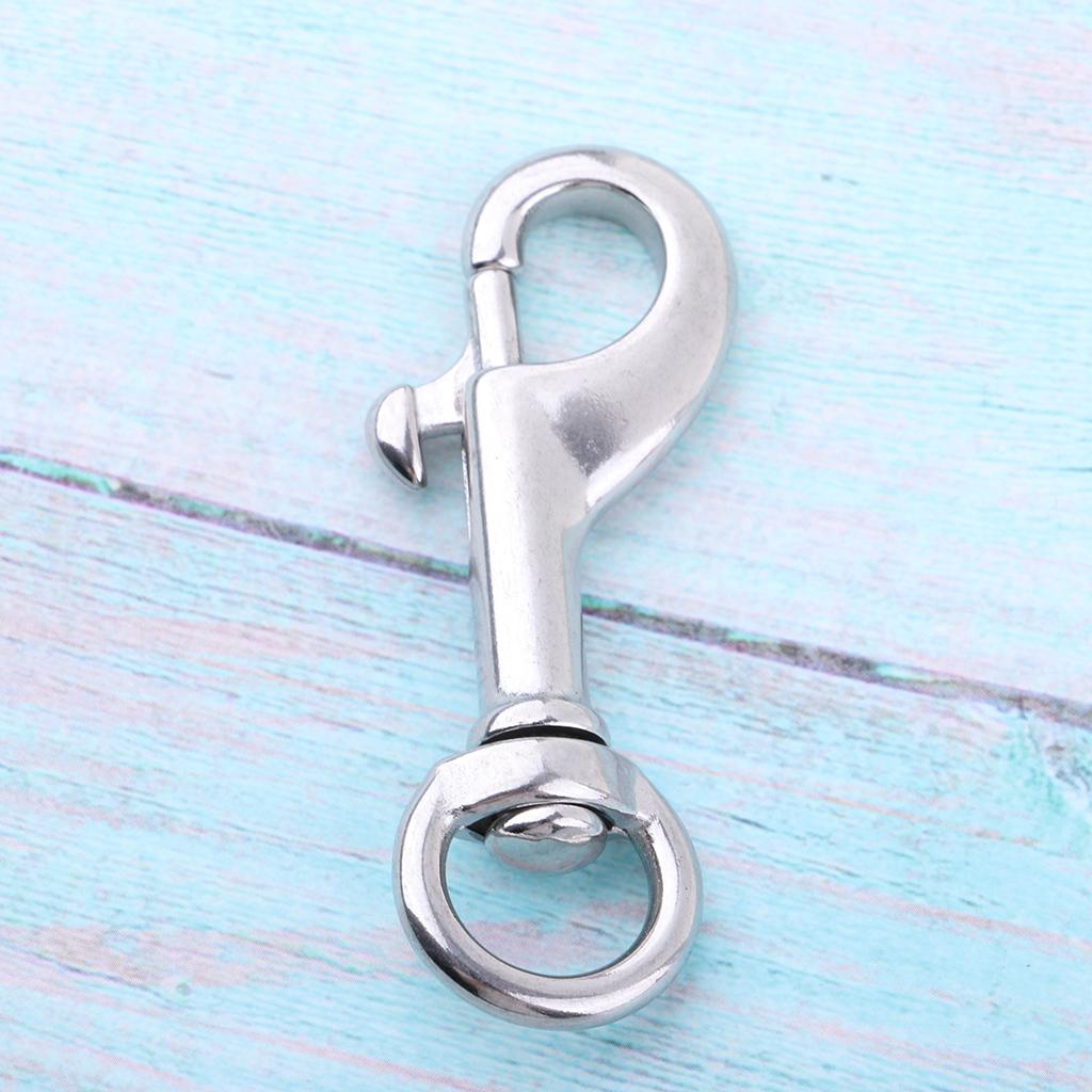 316 Stainless Steel Hook Trigg - Heavy Equipment Key Ring ulasan dan harga