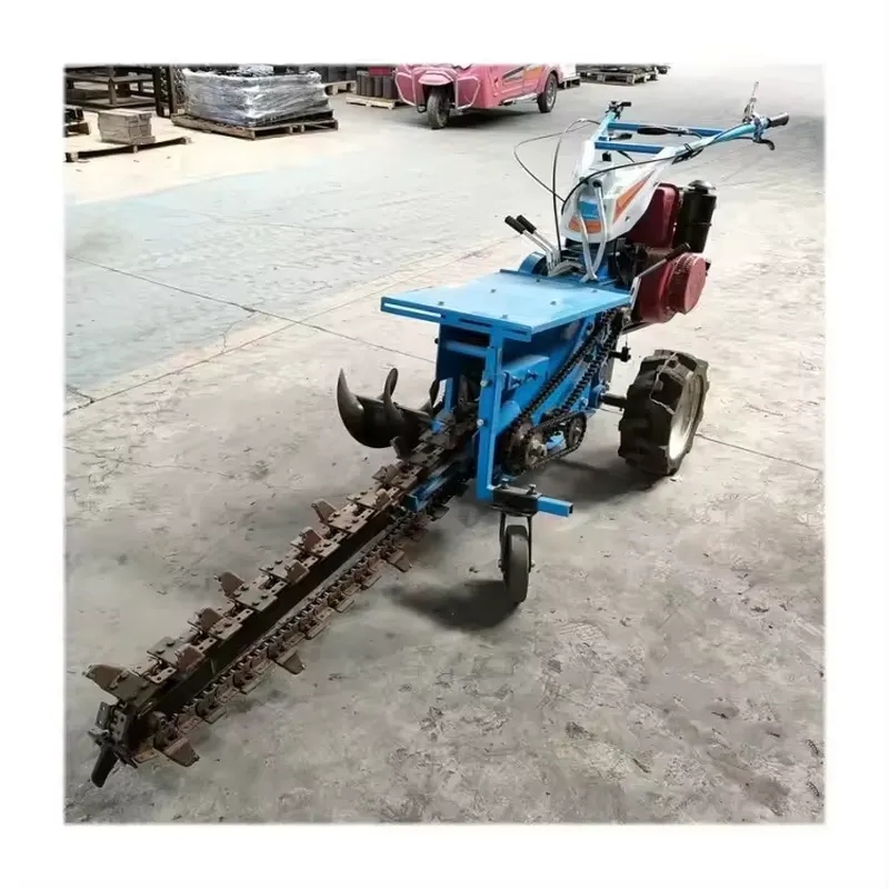 Double Chain Small Hand Trench - Trencher Machine Small ulasan dan harga