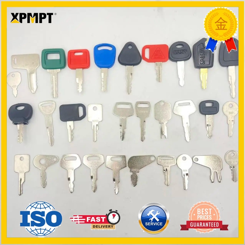 30PCS Heavy Equipment Keys Set - Heavy Equipment Komatsu ulasan dan harga
