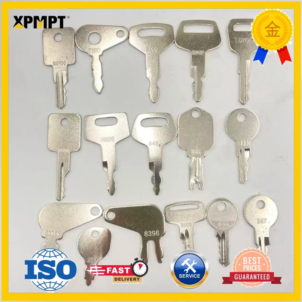 30PCS Heavy Equipment Keys Set - Heavy Equipment Komatsu ulasan dan harga