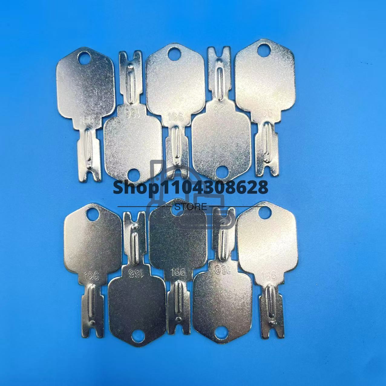 10PCS 166 Ignition Keys Forkli - Heavy Equipment Komatsu ulasan dan harga
