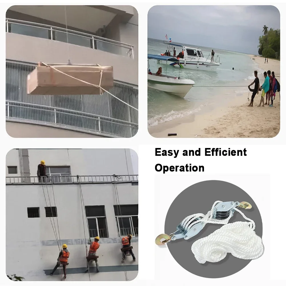 270° Rotatable Rope Pulley Blo - Heavy Equipment Crane ulasan dan harga