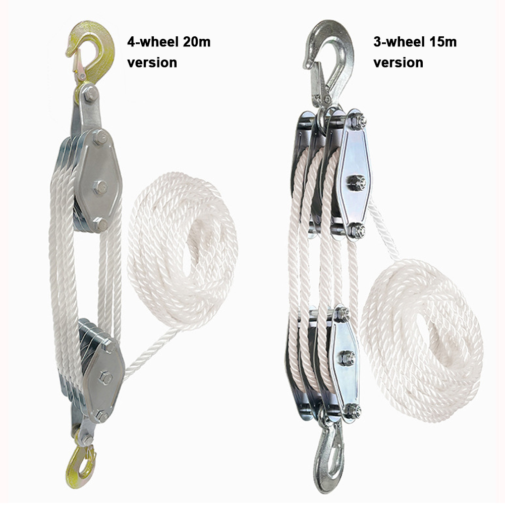 270° Rotatable Rope Pulley Blo - Heavy Equipment Crane ulasan dan harga