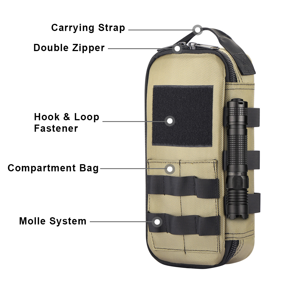 Tactical Utility EDC Pouch Hea - Heavy Equipment Storage ulasan dan harga