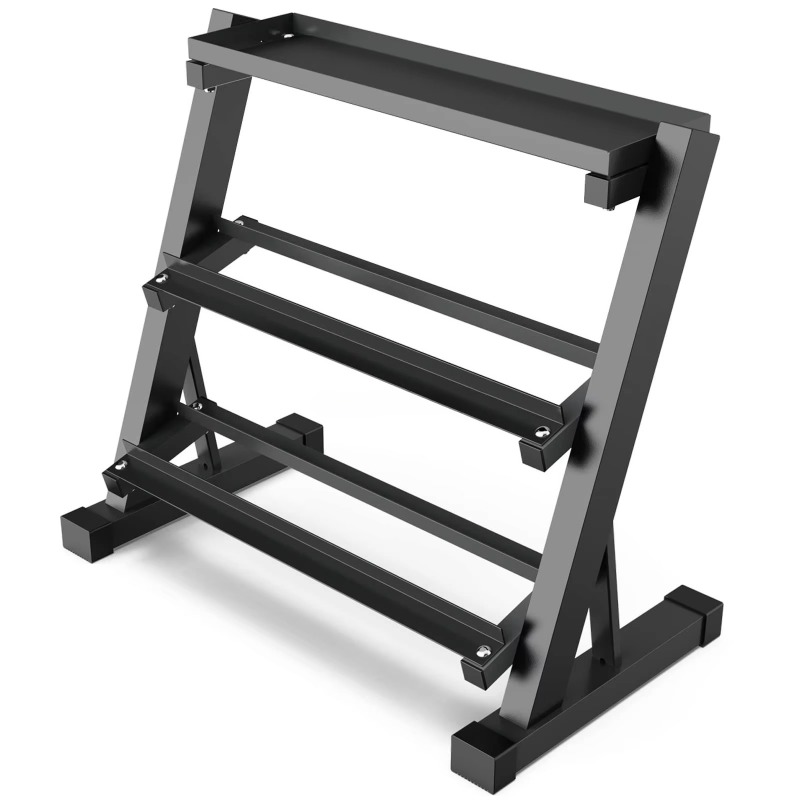 3-Tier Dumbbell Storage Rack 8 - Heavy Equipment Storage ulasan dan harga