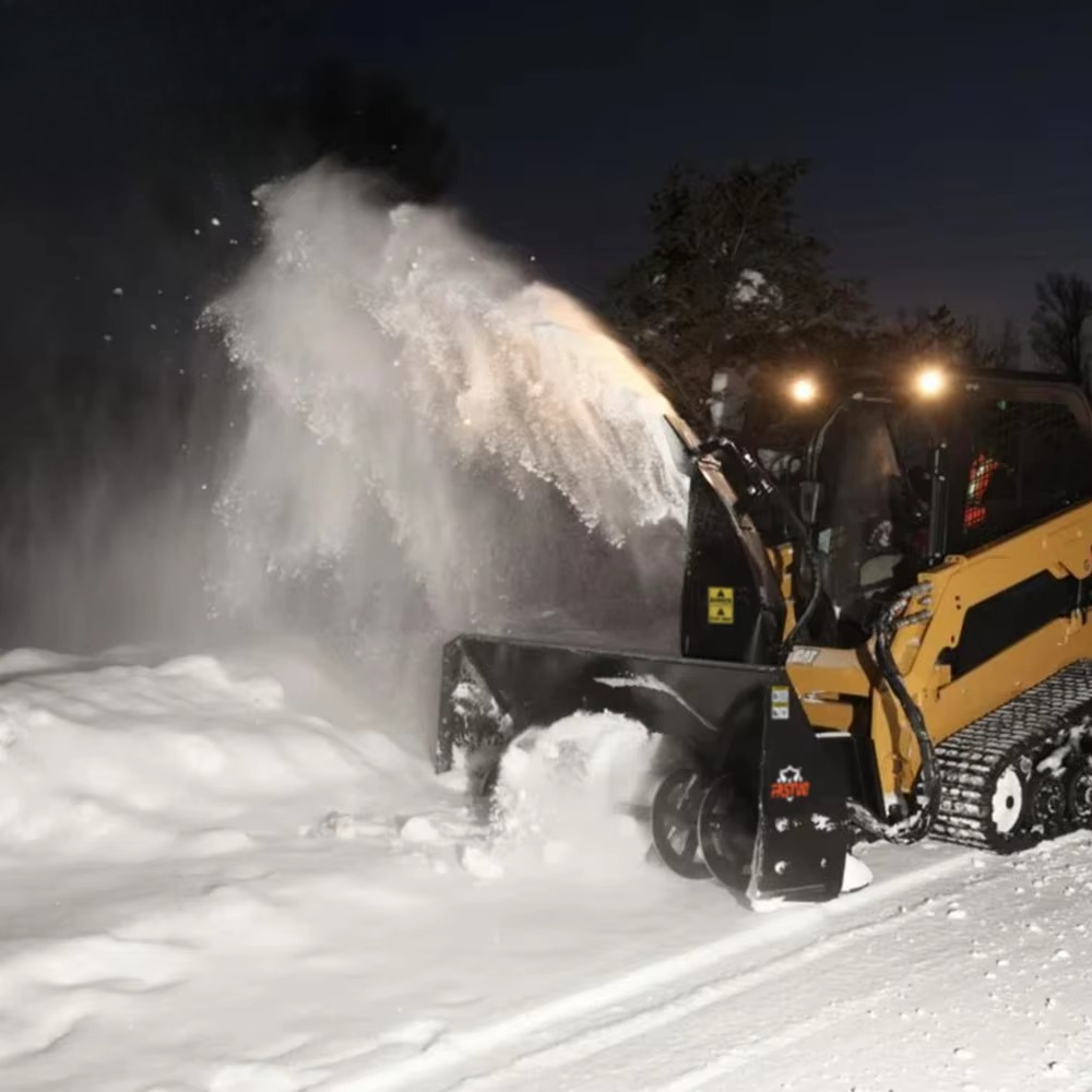 Skid Steer Loader Snow Blower - Skid Steer Loader ulasan dan harga