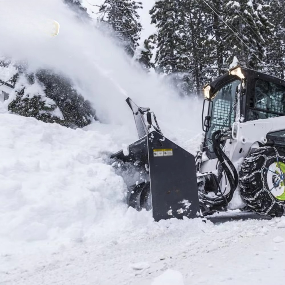 Skid Steer Loader Snow Blower - Skid Steer Loader ulasan dan harga