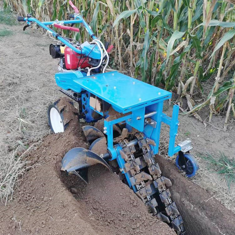 Walk Behind Trencher Mini Sing - Trencher Machine Small ulasan dan harga