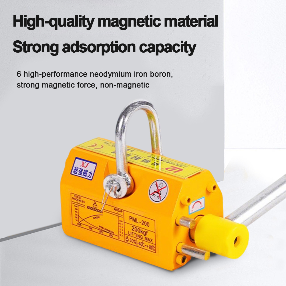 Permanent Magnetic Lifter 100- - Heavy Equipment Crane ulasan dan harga