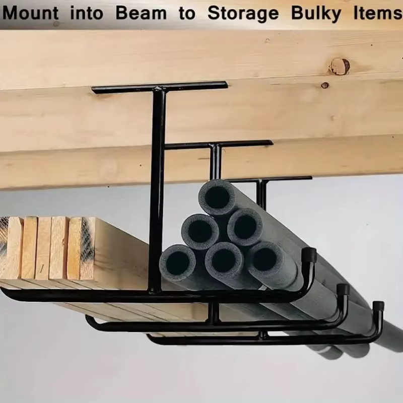 2pcs Metal T-shaped Hook Wall- - Heavy Equipment Storage ulasan dan harga