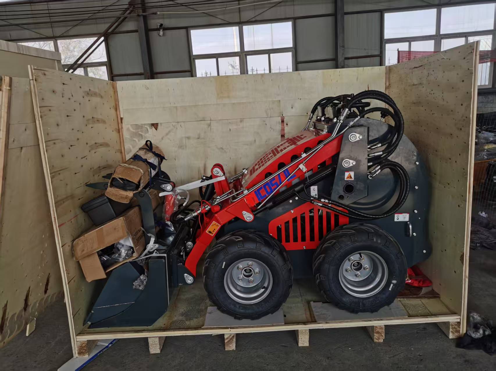 380E Skid Steer Loader Four-Wh - Skid Steer Loader ulasan dan harga