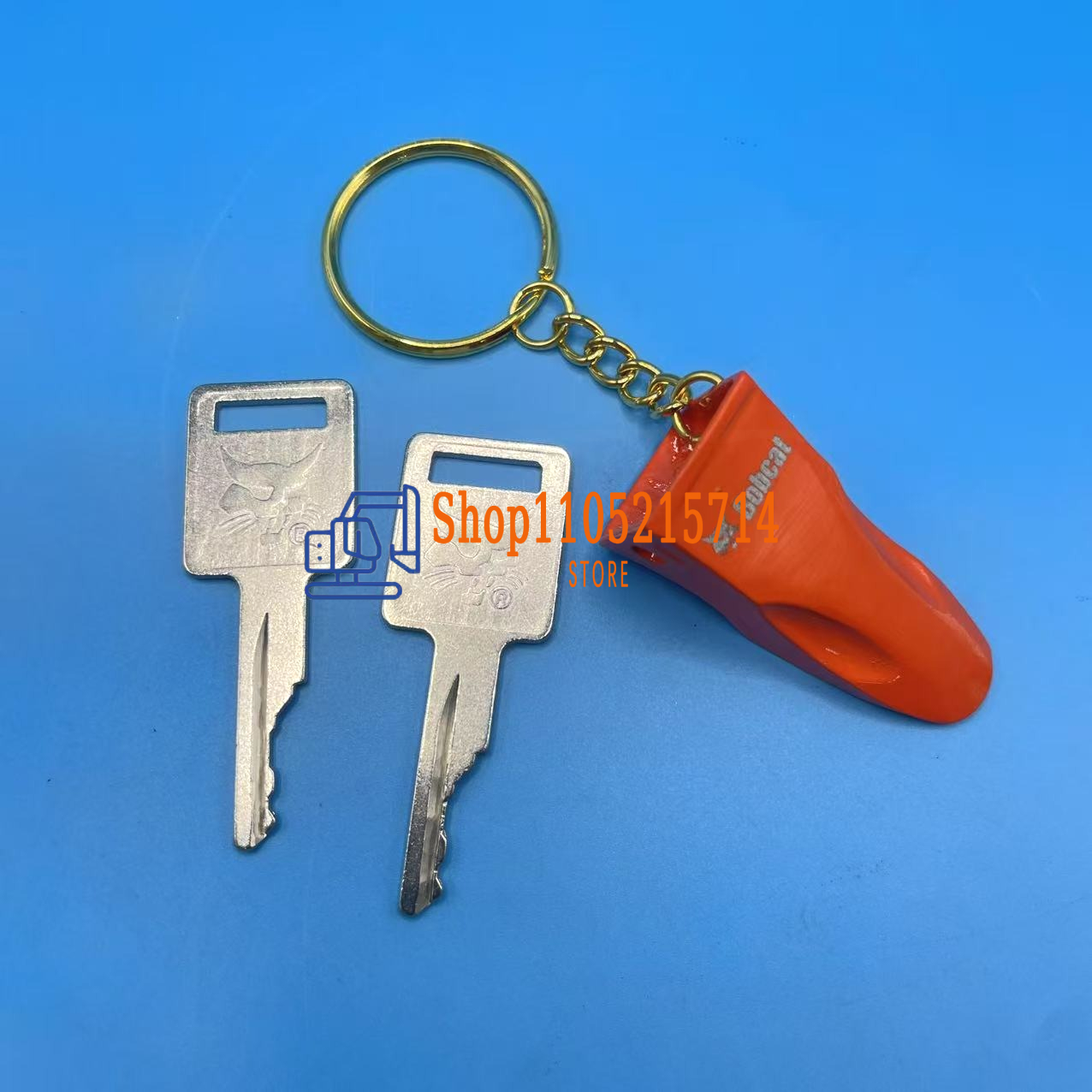 2pcs D250 Ignition Keys 669324 - Heavy Equipment Bobcat ulasan dan harga