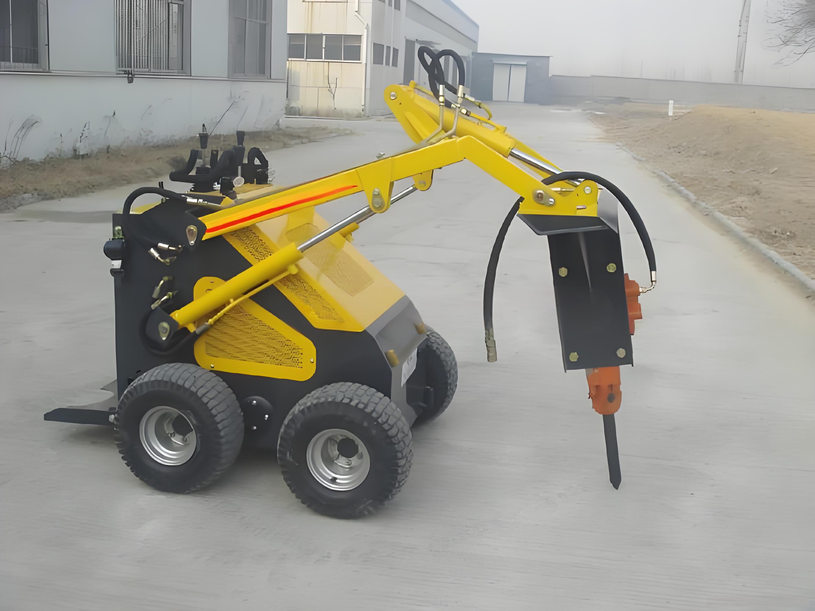Compact Hydraulic Breaker With - Skid Steer Loader ulasan dan harga